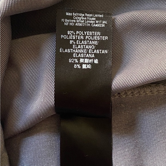Miss Selfridge Velour Bodysuit - Picture 4 of 4
